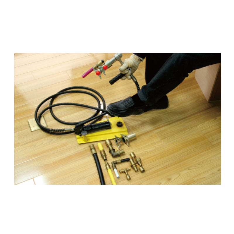 Công cụ ép thủy lực bàn đạp DL-1232-5 Trượt để kết nối Công cụ lắp đặt đường ống